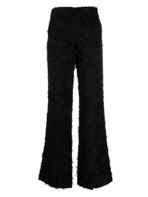 Žakárové kalhoty Róhe černé