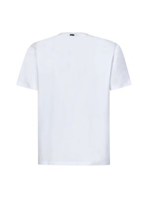 Camisa de algodón Herno blanco
