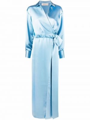 Niebieska sukienka koktajlowa Blanca Vita