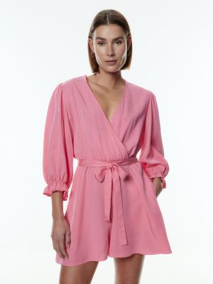 Ολόσωμη φόρμα Edited ροζ