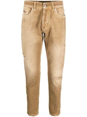 Skinny džíny s oděrkami John Richmond