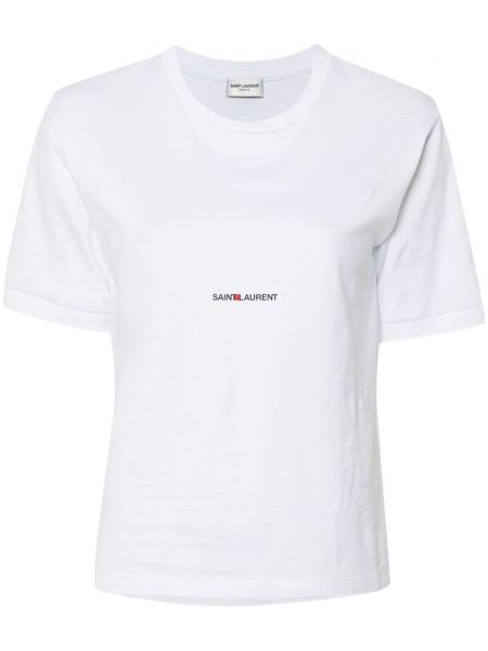 T-shirt Saint Laurent hvid