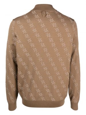 Sweter z wełny merino Billionaire beżowy