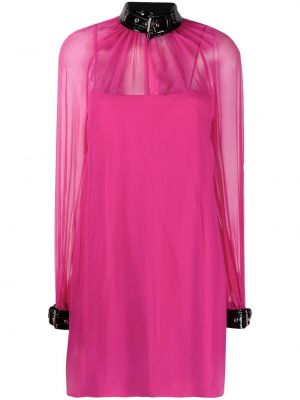 Spenne silke dress Moschino svart