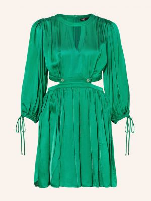 Satynowa sukienka Maje zielona
