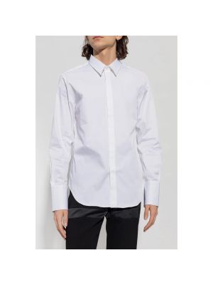 Camisa de algodón Salvatore Ferragamo blanco