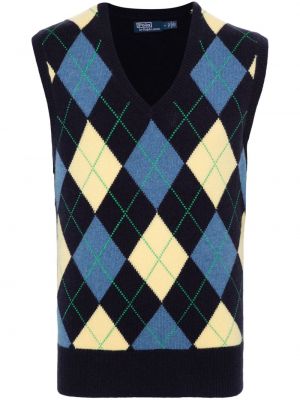 Pulover z vezalkami brez pet s čipko Polo Ralph Lauren