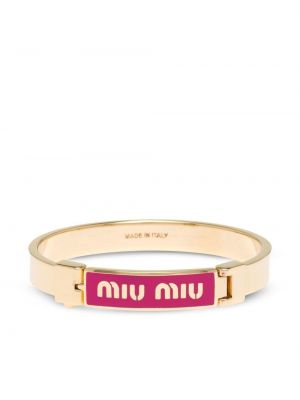 Armband mit print Miu Miu
