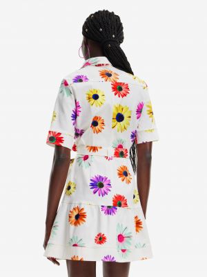 Květinové košilové šaty Desigual