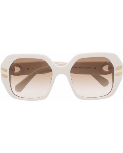 Gafas de sol oversized Stella Mccartney Eyewear blanco