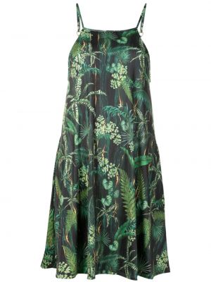 Šaty s potiskem Lygia & Nanny Zelené