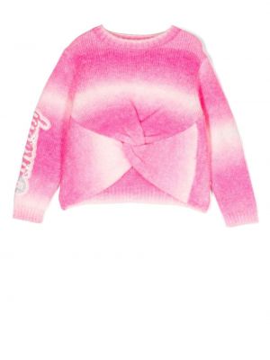 Puloverel cu broderie tricotate cu mâneci lungi Billieblush