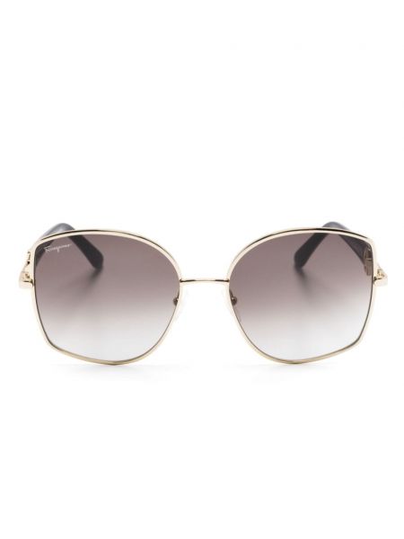 Oversize слънчеви очила Ferragamo