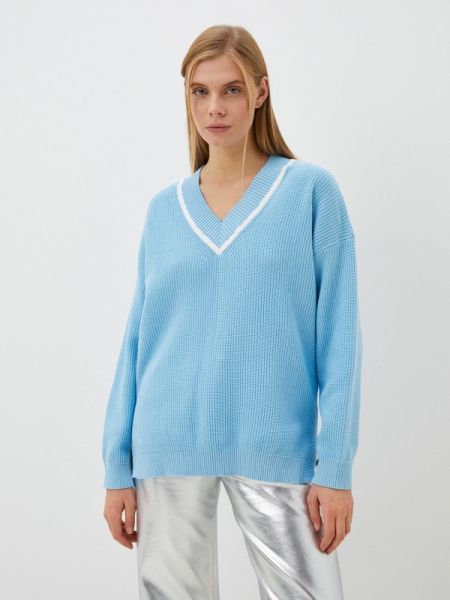 Голубой пуловер Vladi Collection