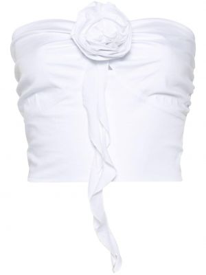 Φλοράλ μπλούζα Blugirl λευκό
