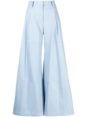 Широки панталони тип „марлен“ Rosetta Getty синьо