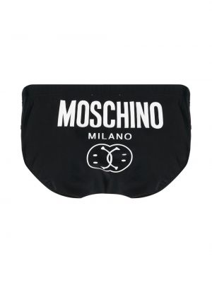 Culotte à imprimé Moschino noir