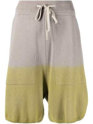 Pantaloni scurți tricotate Moncler + Rick Owens