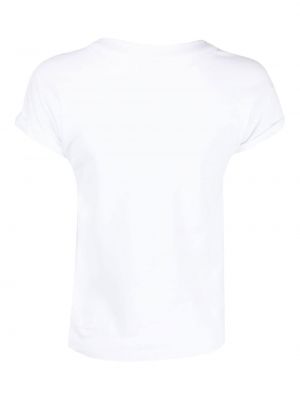 T-shirt mit print Eleventy weiß