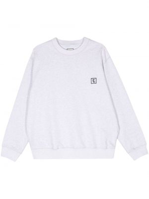 Sweatshirt mit stickerei Wooyoungmi grau