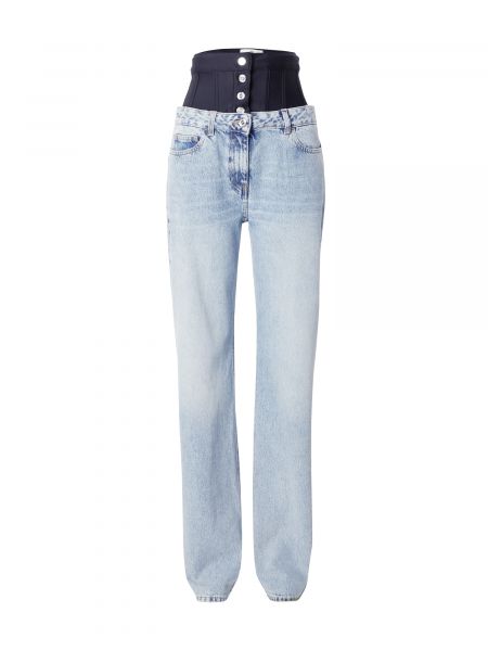 Jeans Elisabetta Franchi himmelblå