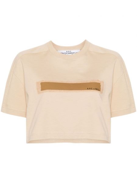 T-shirt A.p.c. beige