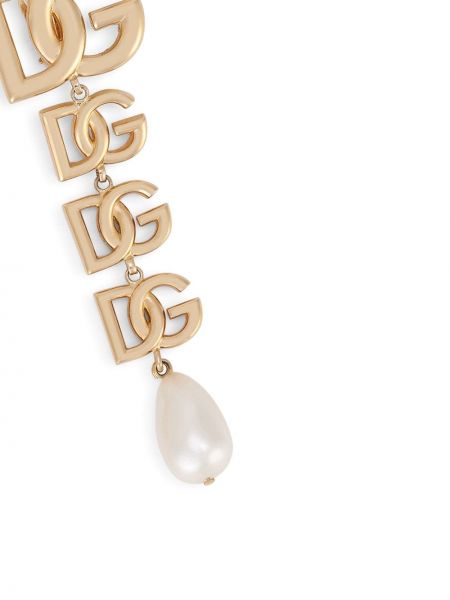 Pendientes con perlas Dolce & Gabbana dorado
