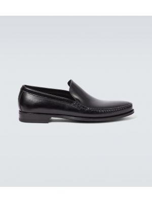 Δερμάτινα loafers Givenchy μαύρο