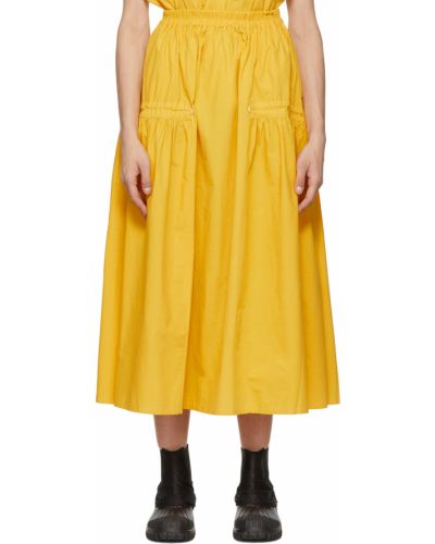 Midi sukně Toogood, žlutá
