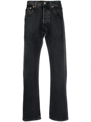 Jean droit taille basse Levi's noir