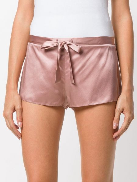 Pantalones cortos con perlas Gilda & Pearl rosa