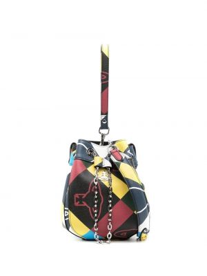 Vivienne Westwood sac en cuir artificiel à motif abstrait - Multicolore