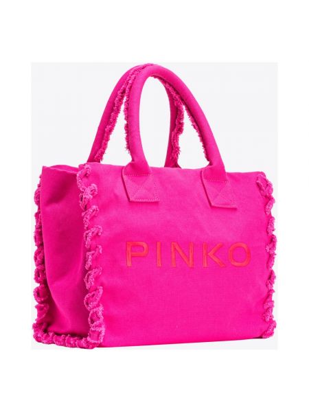 Bolso shopper Pinko rosa