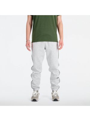 Pantalon en coton New Balance gris