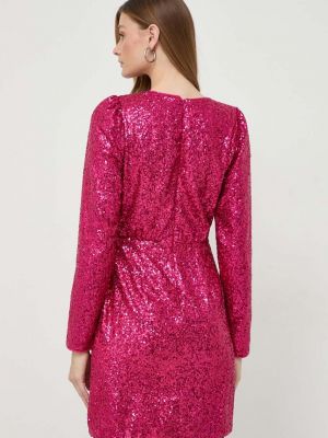 Mini šaty Morgan růžové