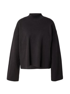 Пуловер Knowledgecotton Apparel черно