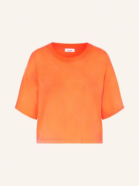 Retro tričko American Vintage oranžové