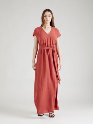 Dlouhé šaty Vero Moda červená