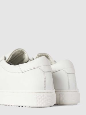 Sneakersy skórzane Jack & Jones białe