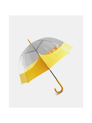 Paraguas transparente Hunter amarillo
