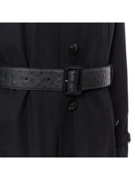 Płaszcz bawełniany Burberry Vintage czarny