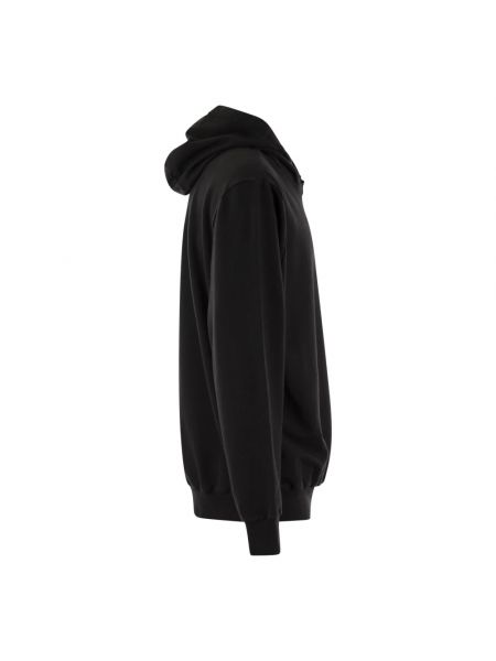 Sudadera con capucha de algodón Premiata negro