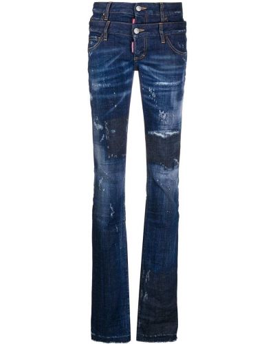 Vaqueros skinny slim fit Dsquared2 azul