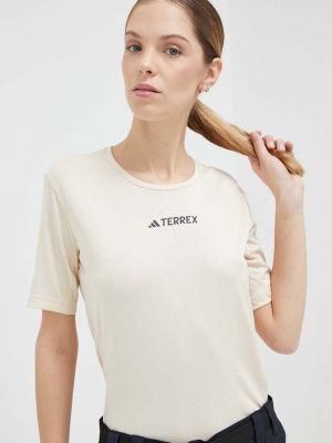 Tričko Adidas Terrex béžové