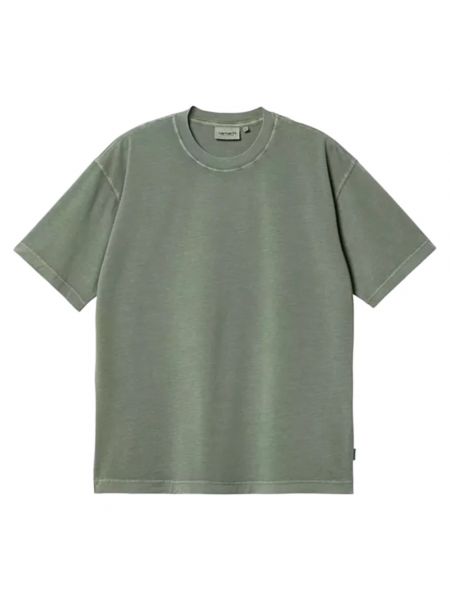 Koszulka bawełniana relaxed fit Carhartt Wip zielona