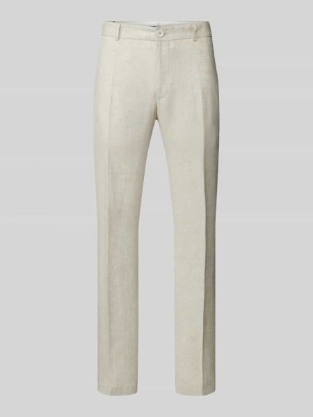Obcisłe spodnie slim fit Joop! Collection białe