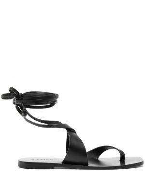Leder sandale A.emery schwarz