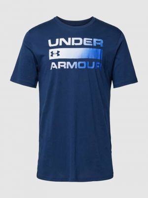 Koszulka z nadrukiem Under Armour niebieska