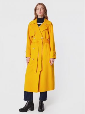 Trench Tommy Hilfiger giallo