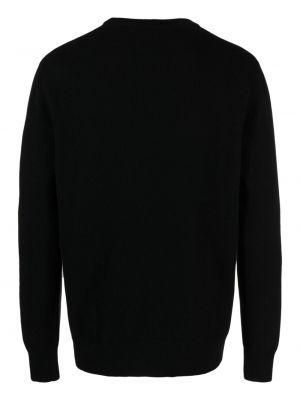 Vilnonis megztinis iš merino vilnos Mackintosh juoda